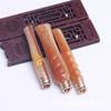 Directo de fábrica portafiltros de cigarrillos con extensión de cuerno, tres piezas extraíbles, lavables, artesanías de tallado de dientes, venta al por mayor