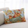 Fronhas Decorativas Personalizadas de Outono com Fotos, Capas de Almofada de Abóbora de Ação de Graças, Fronhas de Almofada de Cintura, Sofá, Sala de Estar, Capas de Almofada de Cama
