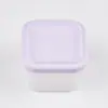 Mini Marmita Caixa Pequena Marmita Grau Alimentício Micro-ondas Caixa de Suplemento Alimentar Crisper de Frutas de Silicone