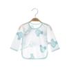 Ropa súper linda para bebé recién nacido, top de algodón de manga larga para recién nacido, ropa Heshang de verano, ropa fina sin hueso con media espalda