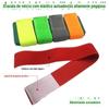 Leggings autoadesivas com velcro elástico, fivela elástica para amarrar na cintura, jogo de braço, cinto de fixação fixo anti-riscos