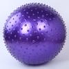 Pelota de Yoga con Partículas de Masaje Táctil para Entrenamiento Sensorial Infantil Modelado Corporal Fitness Mujeres Embarazadas Estiramiento Pelota de Yoga 55cm