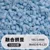 Set de cuentas de 264 colores, 1000 cuentas por bolsa, cuentas de 2.6MM, materiales para rompecabezas 3D DIY, venta al por mayor