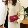 Bolsa de Ombro Feminina com Laço Tridimensional, Bolsa Transversal de Alta Qualidade e Estilosa, Bolsa de Mão Moderna e Versátil para o Dia a Dia