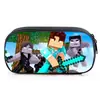 Dropshipping Minecraft Legends Compartimento para Estudiante Estuche Caja de Papelería Minecraft Caja de Bolsa de Cosméticos