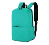 Mochila Simples de Cores Contrastantes para Estudantes Universitárias, Mochila Casual para o Dia a Dia, Grande Capacidade, Bolsa Escolar Multifuncional de Tecido Oxford, Novo Estilo