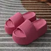 7.0 Zapatillas con Suela Gruesa que Aumentan la Altura, EVA, Sensación de Aplastar Heces, Para Mujer, Verano, Uso en Exteriores, Modernas, Estilo Nuevo, Hogar, Interior, Antideslizantes, Domésticas, Suaves
