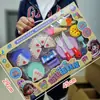 Conjunto de louças e pequenos eletrodomésticos de cozinha de simulação infantil caixa de presente casa de brincar brinquedo classe de treinamento instituição presente atacado