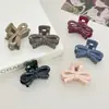 Material de PC Pinza de Tiburón Pinza para el Cabello para Mujeres Parte Posterior de la Cabeza Pinza de Garra Pinza Pequeña para el Cabello Peinado Semirecogido Moño para el Cabello Pinza de Tiburón Accesorios para el Cabello 2 Yuan