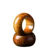Joias do Xizang, anel de ferro de duas peças, anel de corrida, cabeça de Buda, conector de três vias, artesanato DIY de osso, contas budistas, acessórios de joias atacado