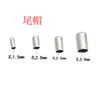 1,5mm2mm2,5mm3mm fivela de cordão de couro fivela ajustável fivela de fecho para pulseira de cabo de aço fivela de fecho para colar fivela de fecho para joia fivela de fecho para joia