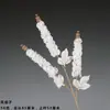 Ventas Directas de Fabricantes de Comercio Exterior: Flores Artificiales Blancas, Flores Falsas Estilo Bosque, Materiales Florales para Bodas, Flores para Decoración de Salón de Bodas