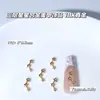 Mini Estrella Coreana Aleación Joyería Metálica para Manicura Explosión Estelar Diamante Spray de Pintura Metálica Accesorios para Uñas Metalicos Venta al por Mayor