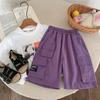 Pantalones Cortos de Verano Muye para Niños Moda de Bebé Estilo Coreano Pantalones Cargo Ropa para Niños Pantalones Cortos Casuales Versátiles para Niños