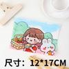 Coreia do Sul bonito lanche jóias armazenamento horizontal ziplock saco menina Coração Urso máscara de doces saco de embalagem saco de doces