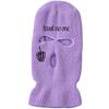 E-Commerce Transfronterizo Gorro de Punto Cálido de Tres Agujeros Pasamontañas Pasamontañas para Hombre y Mujer Cálido Terciopelo Exterior