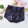 Ropa interior sexy de encaje sin costuras de cintura media popular para tallas grandes de mujer, de algodón, transparente, bragas para mujer, comercio exterior