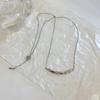 Collar trenzado sencillo de estilo coreano, estilo frío, combina con todo, para mujer, recién llegado, diseño de nicho ligero y lujoso, cadena para el cuello con sentido de la clavícula.