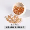 Jingdian Jewelry Cuentas de Rueda de Cristal Tallado Hecho a Mano Accesorios para Joyería DIY Pulsera Productos Semi-Terminados Venta al por Mayor