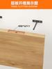 Barra de soporte para estantería, soporte oculto, placa divisoria para muebles, placa de una sola capa, placa de una sola capa, placa oculta sólida en forma de T, arrastre