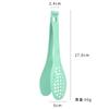 Pinza para alimentos de silicona de 9 pulgadas 12 pulgadas pinza para alimentos de alta temperatura pinza para barbacoa al aire libre pinza para barbacoa de cocina pinza para hornear pan