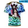 Riman Xiaohai Colección Héroes Camiseta Digital 3D para Hombre y Mujer Moda Japonesa Camiseta de Manga Corta Venta al por Mayor