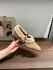 Zapatos Mary Jane de estilo Chanel con plataforma, forrados de felpa, de punta cuadrada para mujer, mocasines de suela gruesa para otoño e invierno