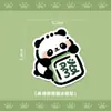 Ímãs de Geladeira Periféricos Magnéticos Criativos Divertidos e Fofos Panda Personalizado Novo Transparente Ins Adesivos Acrílicos