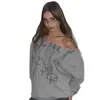 Estilo Oscuro Transfronterizo Otoño e Invierno Y2K Harajuku Street Sudadera con Capucha Ropa de Tendencia Ins Europea y Americana Nuevo Estilo 2025