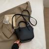 Bolsa de Mão Simples de Luxo para Mulheres 2025 Novo Estilo Estilo Estrangeiro Bolsa de Ombro Tipo Balde Bolsa Transversal para o Dia a Dia