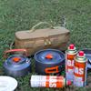 Bolsa táctica de camping al aire libre juego de vajilla multifuncional olla bolsa de picnic anticolisión bolsa de hielo bolsa de almacenamiento para estufa de tarjetas en stock