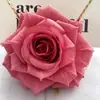 Nuevo producto transfronterizo: flores de rosa artificiales para arreglos de boda, decoraciones de pasillo, decoraciones de recepción de hotel y capullos de flor para decoración de pared
