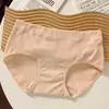 Ropa interior de algodón para bebé de alta calidad, grado A, con entrepierna extendida para mujer, ropa interior 10A de algodón antibacteriano en toda la entrepierna, 100% algodón para mujer