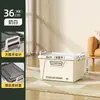 Caja de almacenamiento de estilo industrial transfronteriza, gran capacidad, organizador doméstico extragrande, caja de almacenamiento portátil para acampar al aire libre y uso en automóvil