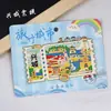 Imán de Nevera Metálico Xingcheng Huludao Cultural y Creativo Tendencia Nacional Punto de Referencia Turístico Lugar Escénico Fuente de Aleación Creativa Imán de Nevera
