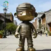 Escultura de Personaje Personalizable Impresa en 3D Estilo Robot Arcoíris Figura de Juguete de Moda Adorno Decoración Creativa