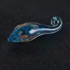 Suministro de fábrica nuevos aretes colgantes de vidrio con forma de gota de agua color oro antiguo aretes colgantes de vidrio simples y de moda