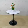Juego de mesa y sillas de recepción y negociación, una mesa con cuatro sillas, adecuado para oficinas de ventas, tiendas de té de burbujas, oficinas, áreas de comedor informal y hoteles