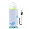 Funda Aislante para Biberón Grueso de Windows Calentamiento de Temperatura Constante Invierno Bolsa Aislante Portátil USB Funda Gruesa Cálida Universal para Biberón Grueso