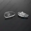 Almohadillas de aire para nariz simples sin importar izquierda o derecha, plástico transparente tipo hoja, clips de bloqueo para nariz, accesorios cómodos para miopía, venta al por mayor
