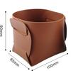 Caixa de Armazenamento de Mesa de Couro PU Atacado Armazenamento de Materiais de Escritório Porta-Canetas Caneta Esferográfica Lápis Porta-Lápis Presente Criativo