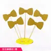 Bandera de Amor Estrellas Felices con Purpurina Día de San Valentín Hermosa Romántica Propuesta Decoración para Pastel de Cumpleaños Tarjeta