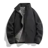 Chaqueta de Polar con Almacenamiento de Calor de Grafeno para Hombres y Mujeres, Abrigo Grueso Cálido de Polar con Cuello Alto para Parejas, Ropa de Exterior para Otoño e Invierno