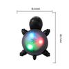 Luz Trasera de Tortuga de Dibujos Animados Bicicleta Sensor Inteligente Luz de Advertencia Luminosa de Larga Duración Equipo de Ciclismo Luz para Coche de Niños