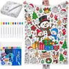 Navidad Árbol de Navidad DIY Manta para Colorear Manta para Colorear Manta para Colorear de Navidad