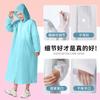 Impermeable de EVA No Desechable para Adultos y Niños, Engrosado y Alargado, Impermeable, Adecuado para Rafting al Aire Libre y Viajes, Poncho Portátil