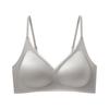 Íntimos de Satén Sin Costuras para Mujeres con Busto Pequeño, Sin Copas Vacías, Copa Fija sin Aro de Acero, Sujetador Chaleco Sexy de Encaje