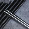 Fábrica en stock Palillos de Acero Inoxidable 316 Antideslizantes Cuadrados para Hogar Hotel Vajilla 316L Palillos Huecos Engrosados