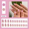 Uñas Postizas Populares de Comercio Exterior Uñas Portátiles Extraíbles Nuevas Uñas Postizas Europeas y Americanas Ins Uñas Largas de Ballet