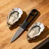 Descamador de Ostras de Acero Inoxidable, Abridor de Vieiras y Mariscos, Cuchillo para Ostras y Vieiras, Al Por Mayor